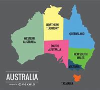 Image result for Australia Map Vector