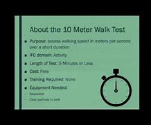 Image result for 10 Meter Walk Test
