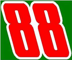 Image result for Nascar Number 88 Logo