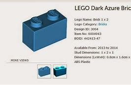 Image result for LEGO 1X2 Measurements