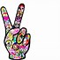 Image result for Hippie Peace Sign Fingers