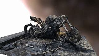 Image result for Burnt Motorcycle Man Movie