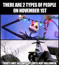 Image result for November 1st Horror Meme