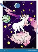Image result for Moon Unicorn Outer Space
