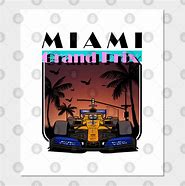 Image result for Miami Grand Prix Art