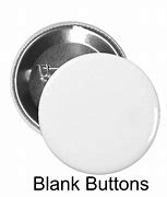 Image result for Blank Button Pins White