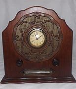 Image result for Antique Clock Radio