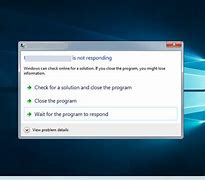 Image result for Windows 7 Programs Constantly Not Responding
