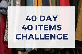 Image result for 40 in 40 Days Health Challenge