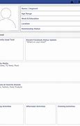 Image result for Fake Facebook Page Template