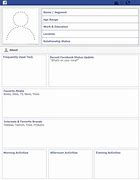 Image result for Facebook Page Template Design