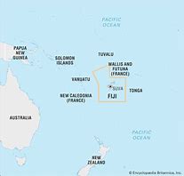 Image result for Islands Near Fiji Map