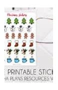 Image result for Free Printable Christmas Stickers