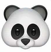 Image result for Panda Face Emoji