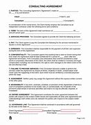 Image result for Free Consulting Contract Template Word