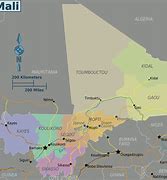 Image result for Mali West Africa Map