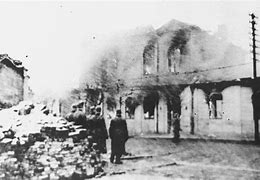 Image result for Burning Synagogue
