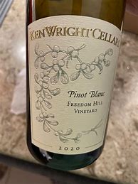 Image result for Ken Wright Pinot Blanc Willamette Valley