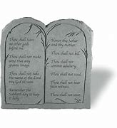Image result for Ten Commandments Tablets Images