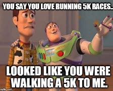 Image result for 5K Running Meme