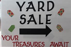 Image result for Yard Sale Signs