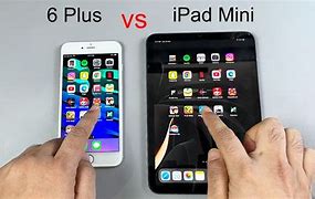 Image result for iPad Mini vs iPhone Plus