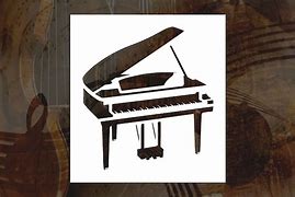 Image result for Piano Stencil