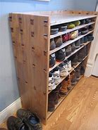 Image result for Shoe Rack Plans DIY