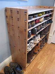 Image result for DIY Shoe Rack Plans
