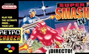Image result for Smash TV SNES