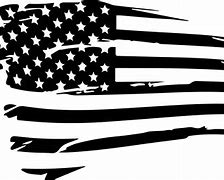 Image result for Black Distressed American Flag Clip Art