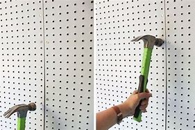 Image result for Pegboard Pin Studs Home Depot