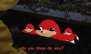 Image result for VR Knuckles Meme