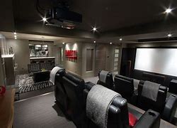 Image result for Basement Home Theater Room Design