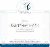 Image result for Berthelemot Santenay Maladiere