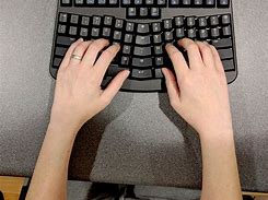 Image result for type keyboarding ergonomic