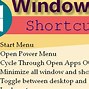 Image result for Common Windows 10 Keyboard Shortcuts