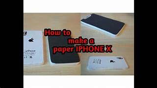 Image result for Fake iPhone X Print Out Paper