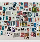 Image result for Ransom Letters Mixed Media