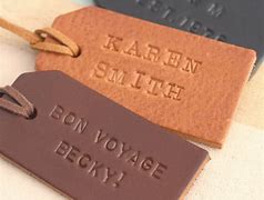 Image result for Leather Luggage Tags