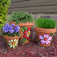 Image result for Beautiful Flower Pot