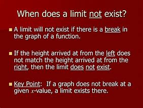 Image result for Limit Does Not Exist Sentences