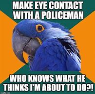 Image result for Making Eye Contact Meme