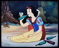 Image result for Snow White Drinking Meme