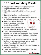 Image result for Short Wedding Speech for a Friend