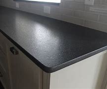 Image result for Black Leather Granite Countertop