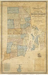 Image result for Old Maps of RI