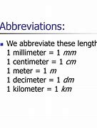 Image result for Centimeter Abbreviation Symbol