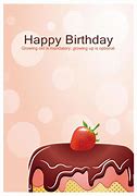 Image result for Free Word Birthday Templates