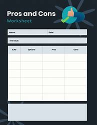 Image result for Pros and Cons Table PowerPoint